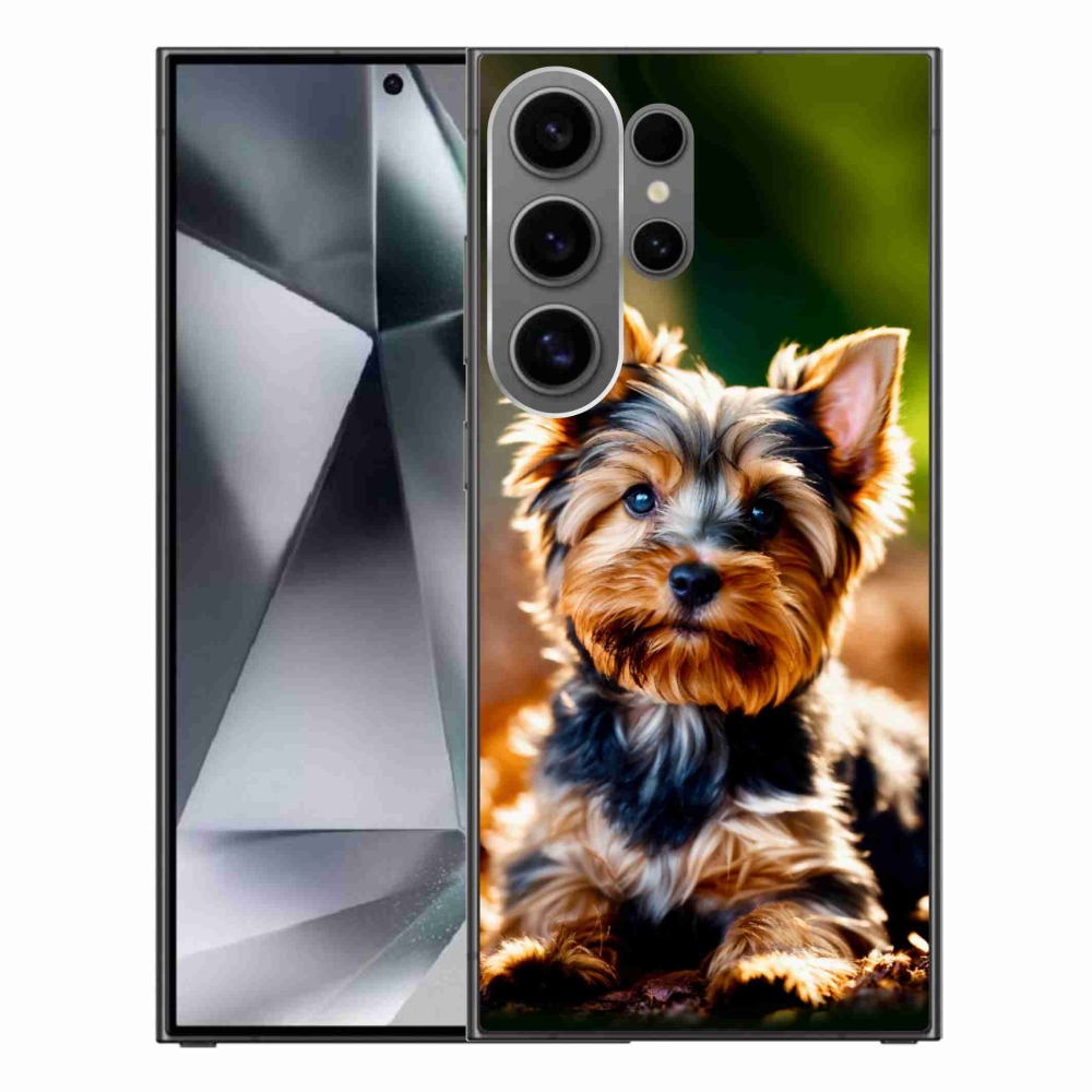 Gelový kryt mmCase na Samsung Galaxy S24 Ultra - jorkšír 10