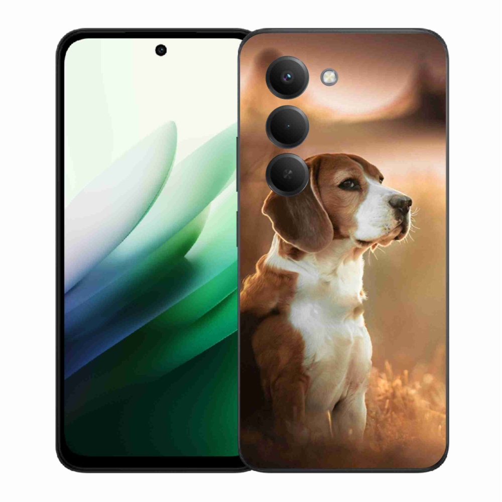 Gelový kryt mmCase na Xiaomi Redmi 15 5G - bígl