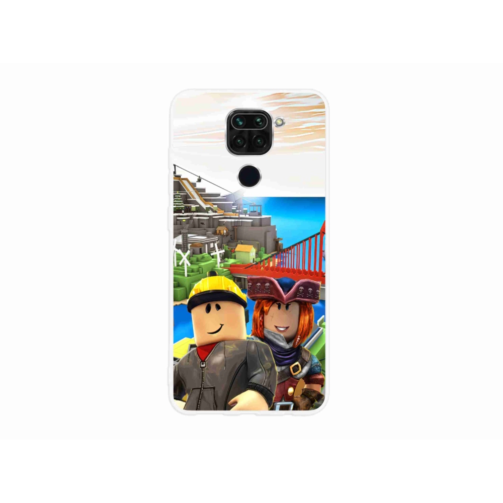 Gelový kryt mmCase na Xiaomi Redmi Note 9 - roblox 1