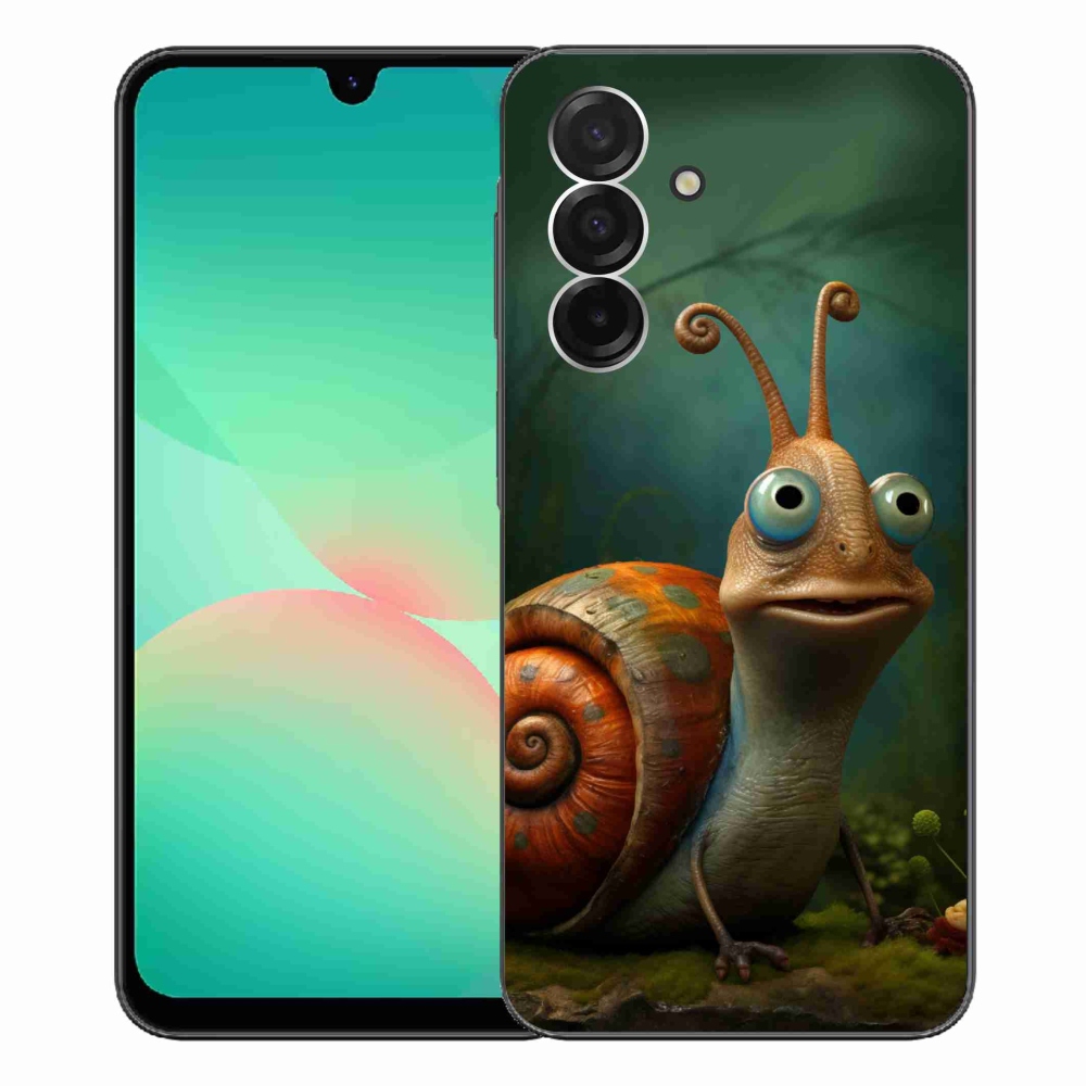 Gelový kryt mmCase na Samsung Galaxy A26 5G - šnek