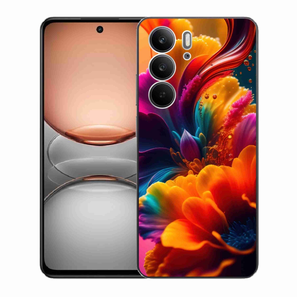 Gelový kryt mmCase na Realme C75 - abstraktní motiv 2