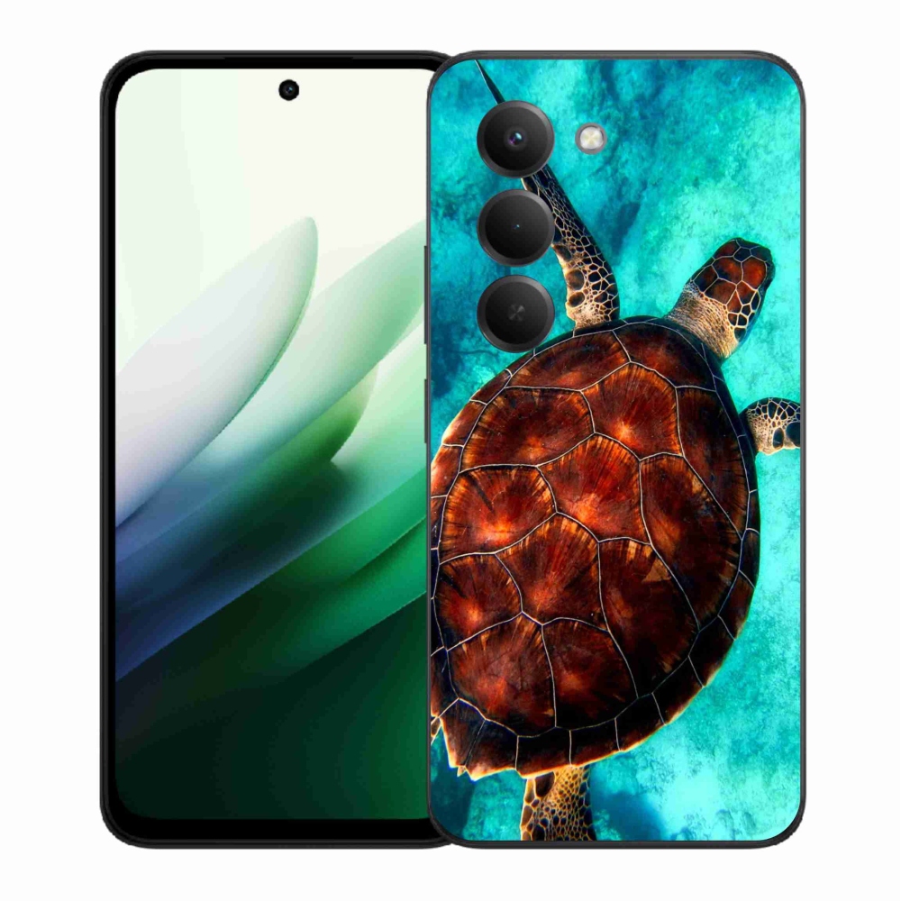 Gelový kryt mmCase na Xiaomi Redmi 15 5G (169mm) - želva