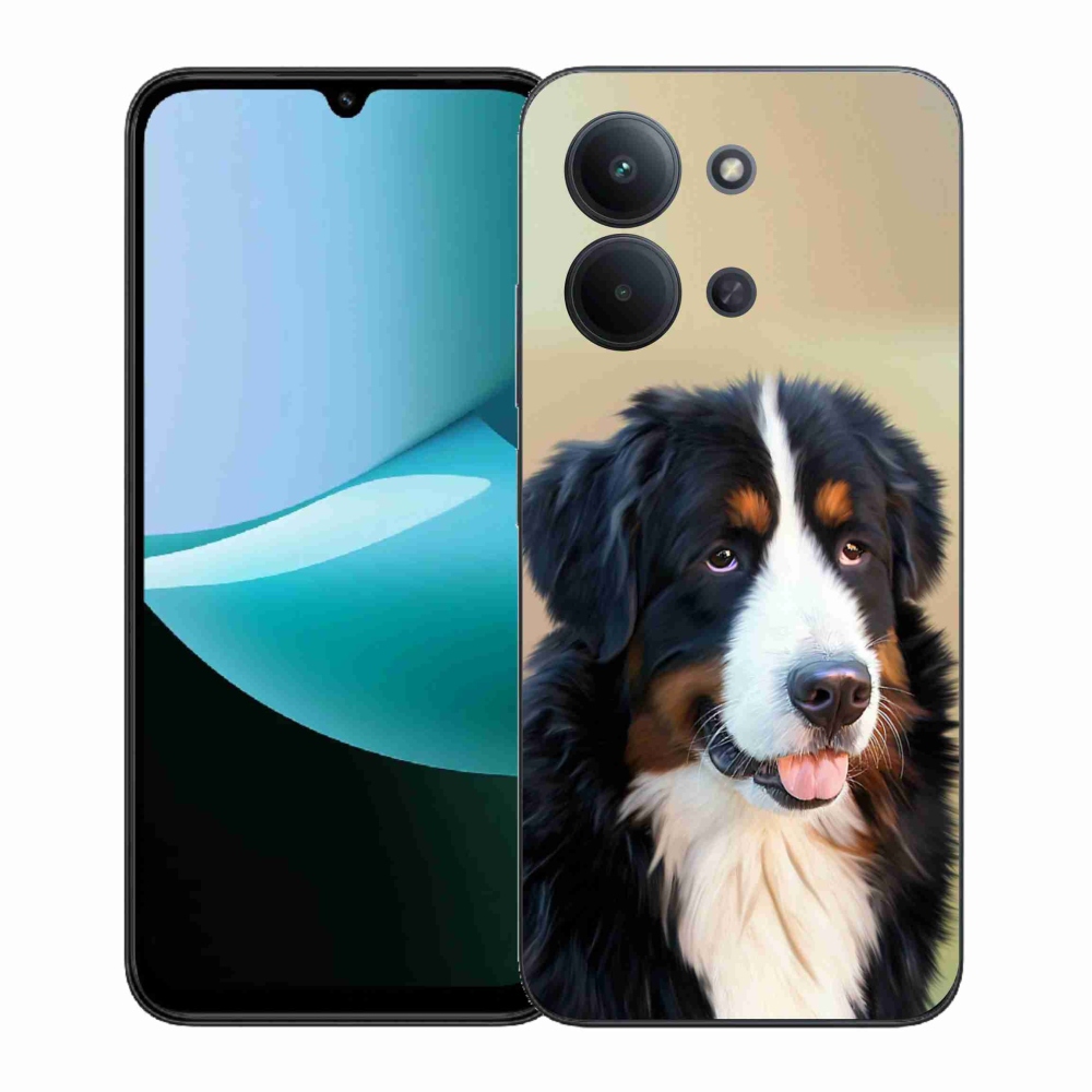 Gelový kryt mmCase na Xiaomi Redmi 15C 4G (171mm)/Poco C85 4G (171mm) - bernský salašnický pes