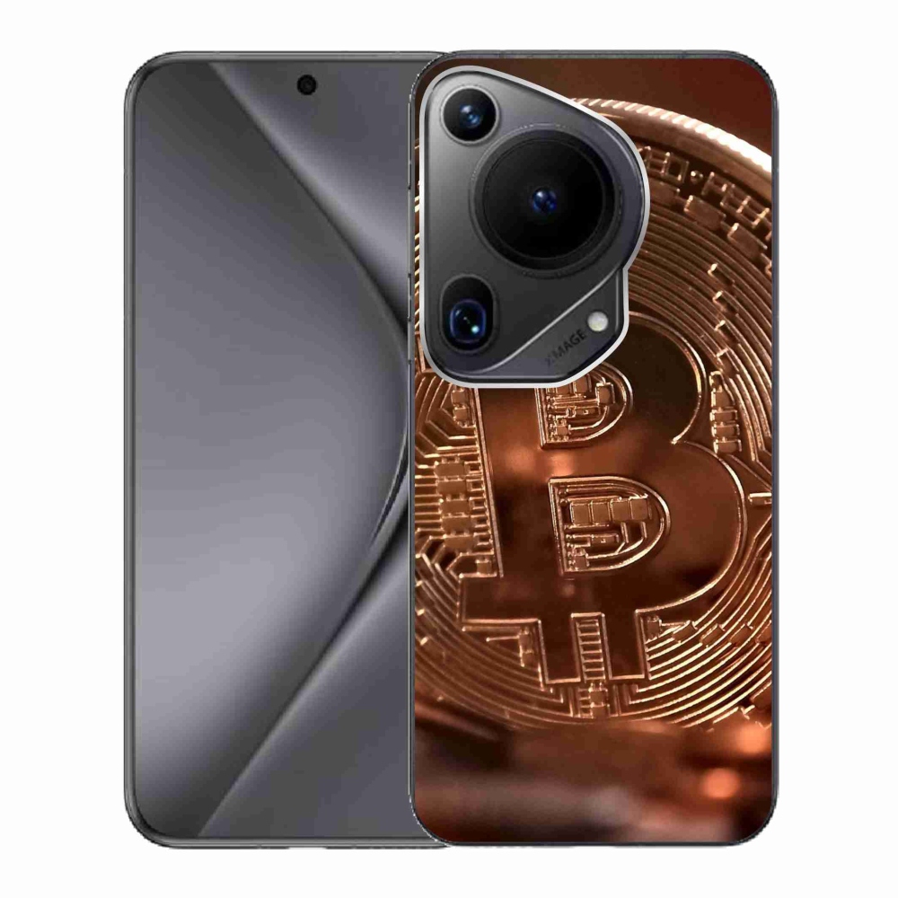 Gelový kryt mmCase na Huawei Pura 70 Ultra - bitcoin