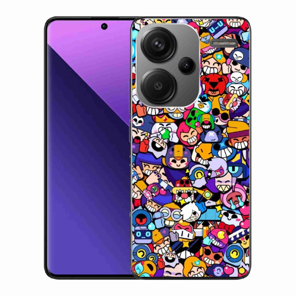 Gelový kryt mmCase na Xiaomi Redmi Note 13 Pro+ 5G - brawl stars 2