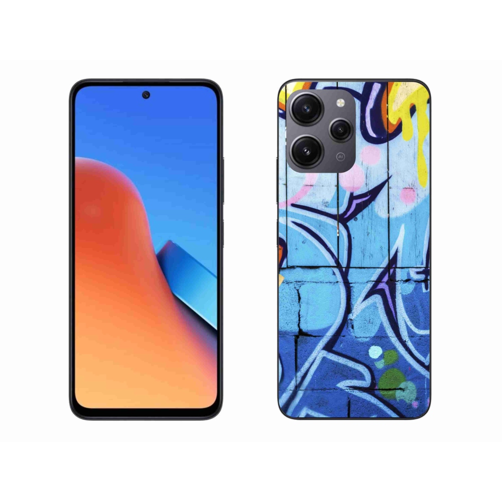 Gelový kryt mmCase na Xiaomi Redmi 12 - graffiti