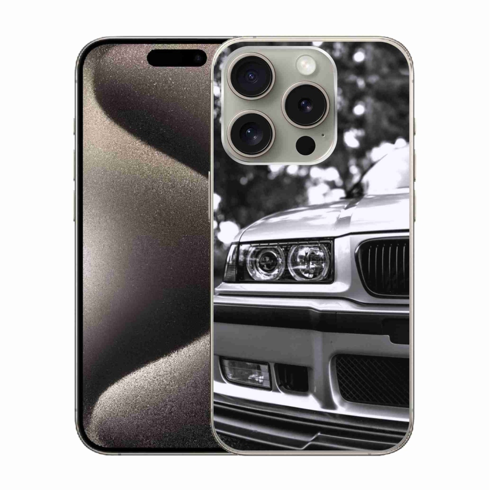 Gelový kryt mmCase na iPhone 15 Pro - auto 4
