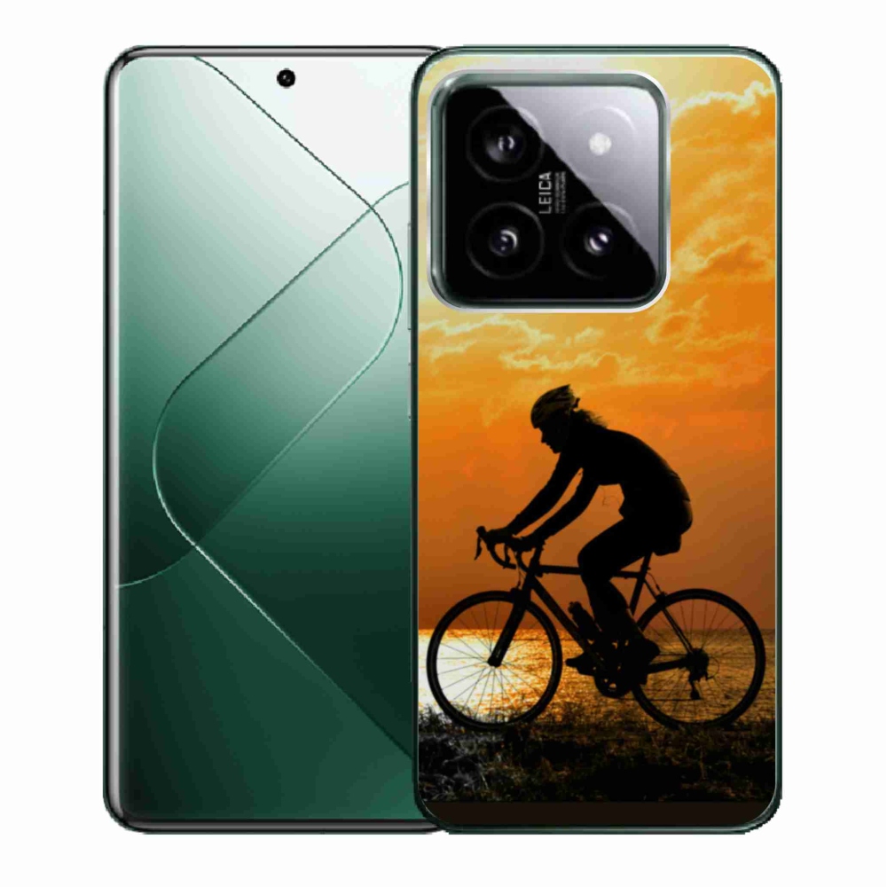 Gelový kryt mmCase na Xiaomi 14 - cyklovýlet