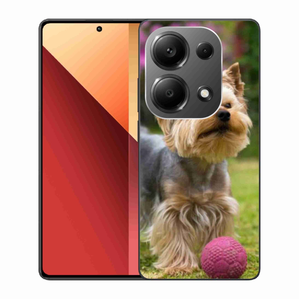 Gelový obal mmCase na Xiaomi Redmi Note 13 Pro 4G/Poco M6 Pro - jorkšír 4