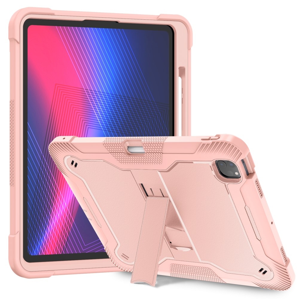 Kick odolný hybridní obal na iPad Pro 13 (2024) - růžovozlatý