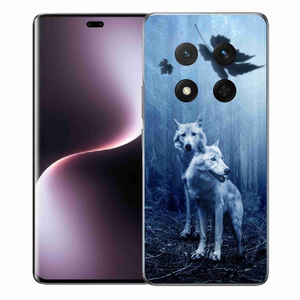 Gelový kryt mmCase na Honor Magic 7 Lite 5G - vlci v lese