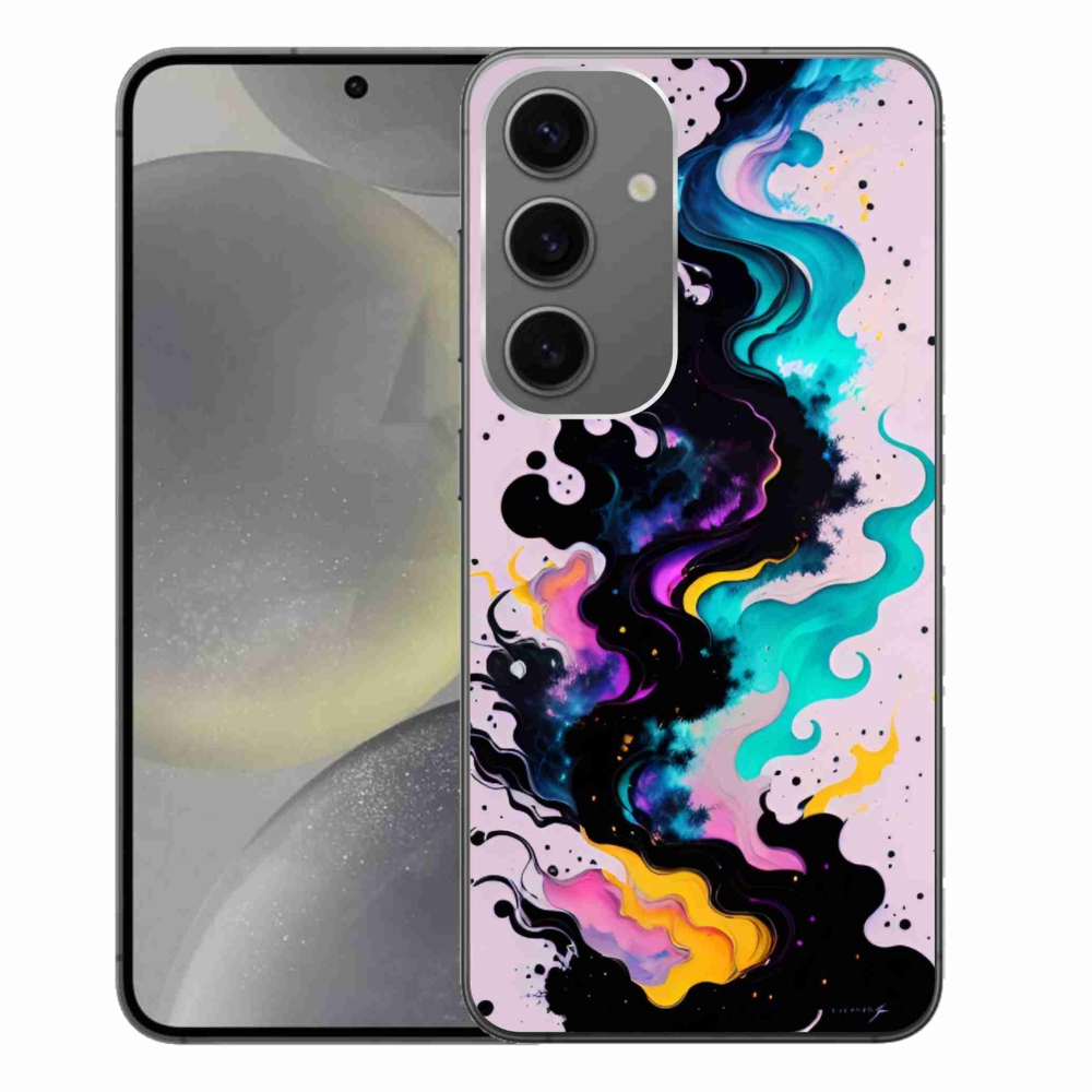 Gelový kryt mmCase na Samsung Galaxy S24+ - abstraktní motiv 4