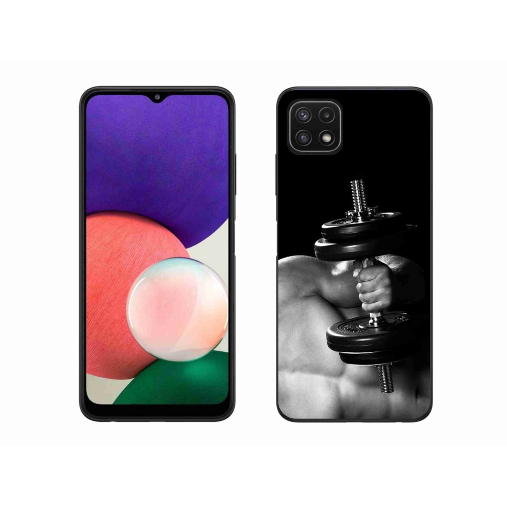 Gelový kryt mmCase na Samsung Galaxy A22 5G - posilování 2
