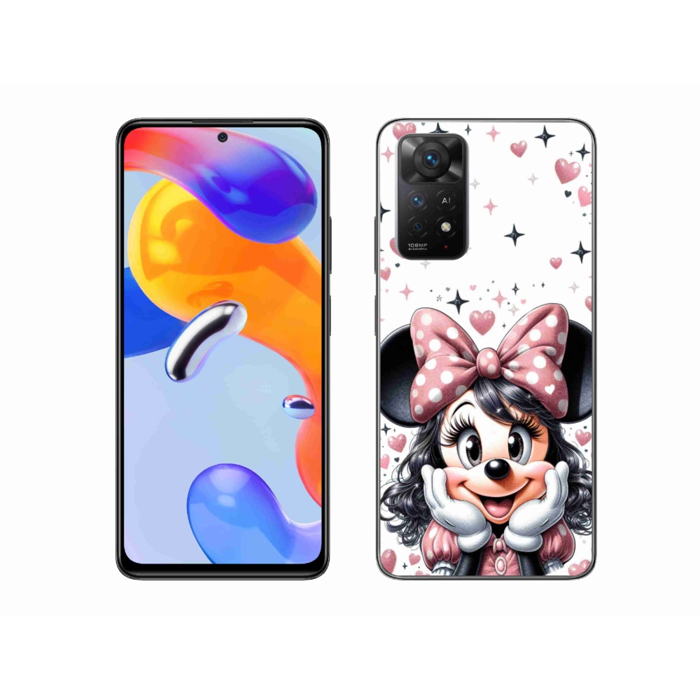 Gelový kryt mmCase na Xiaomi Redmi Note 11 Pro 4G/5G - minnie