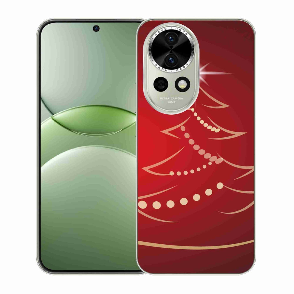 Gelový kryt mmCase na Huawei Nova 13 5G - kreslený vánoční stromek