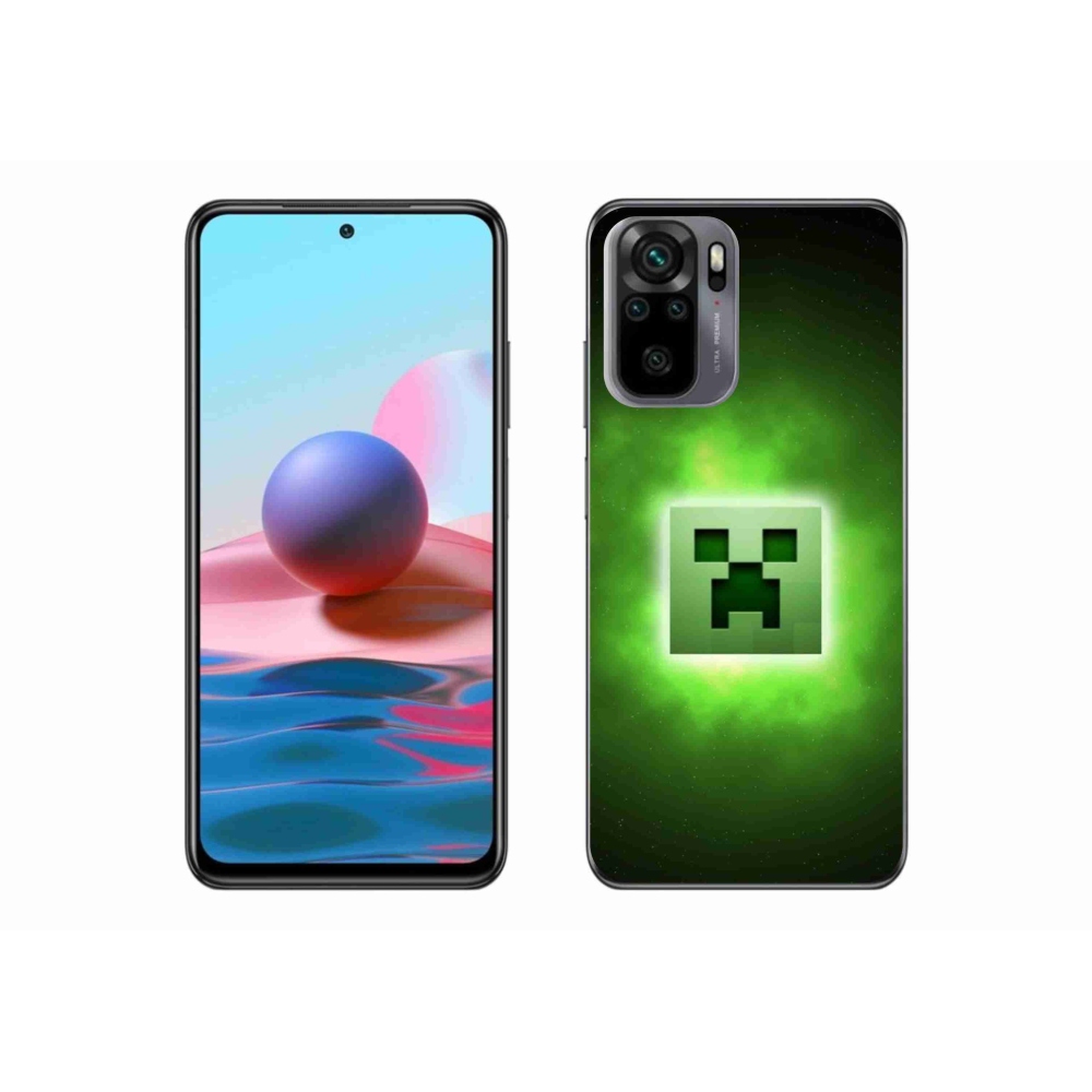 Gelový kryt mmCase na Xiaomi Poco M5s - minecraft