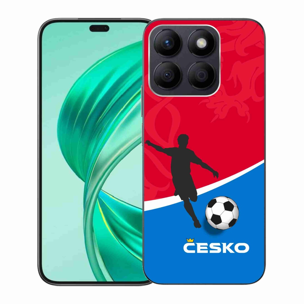 Gelový kryt mmCase na Honor X8b - fotbal Česko