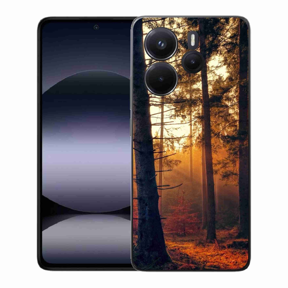 Gelový kryt mmCase na Xiaomi Redmi Note 14 - les