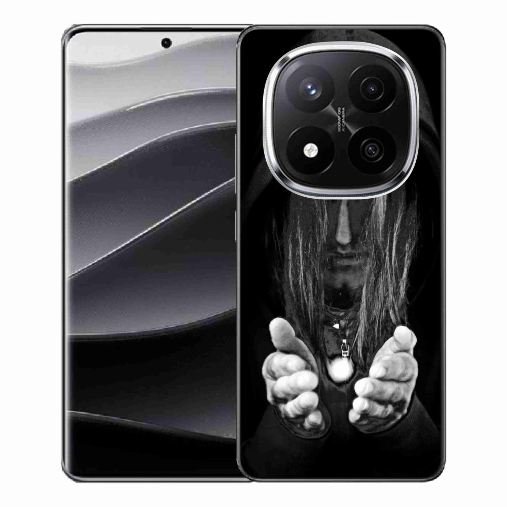 Gelový kryt mmCase na Xiaomi Redmi Note 14 Pro+ 5G - tajemná osoba