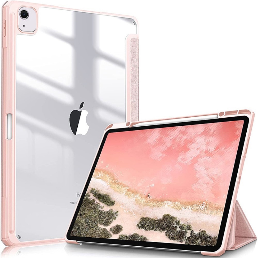 Case chytré zavírací pouzdro na tablet iPad Air 13 (2024)/(2025) - růžové