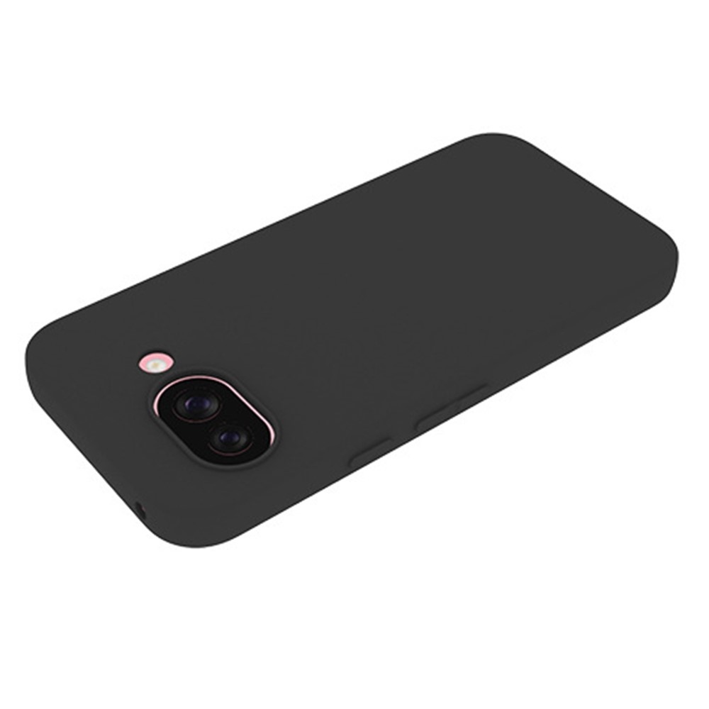Matný gelový obal na Google Pixel 9a - černý