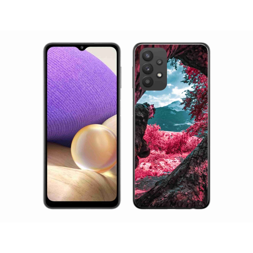 Gelový kryt mmCase na Samsung Galaxy A32 5G - výhled na hory