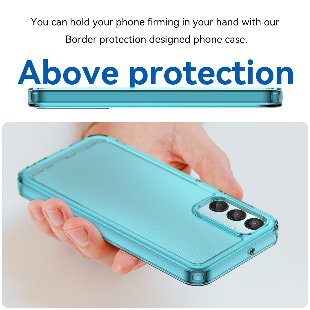 Candy gelový obal na Samsung Galaxy M15 5G - světlemodrý