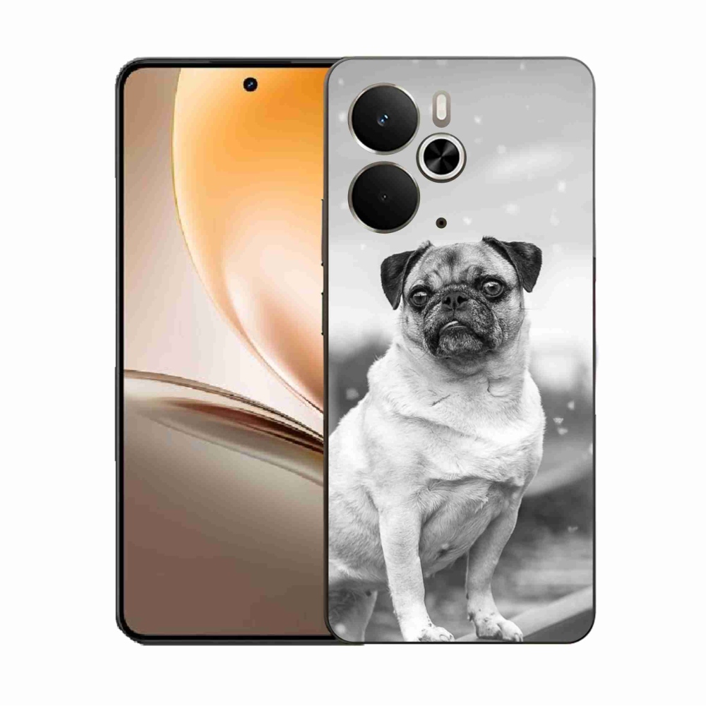 Gelový kryt mmCase na Realme 14 5G - mops