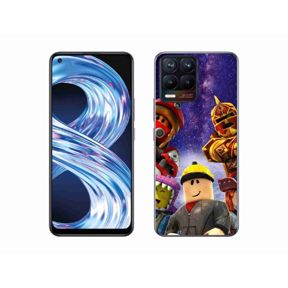 Gelový kryt mmCase na Realme 8 Pro - roblox 3