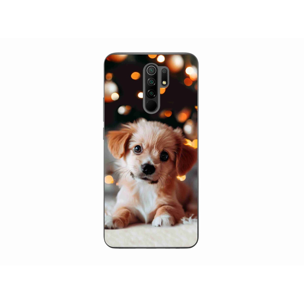 Gelový kryt mmCase na Xiaomi Redmi 9 - štěňátko