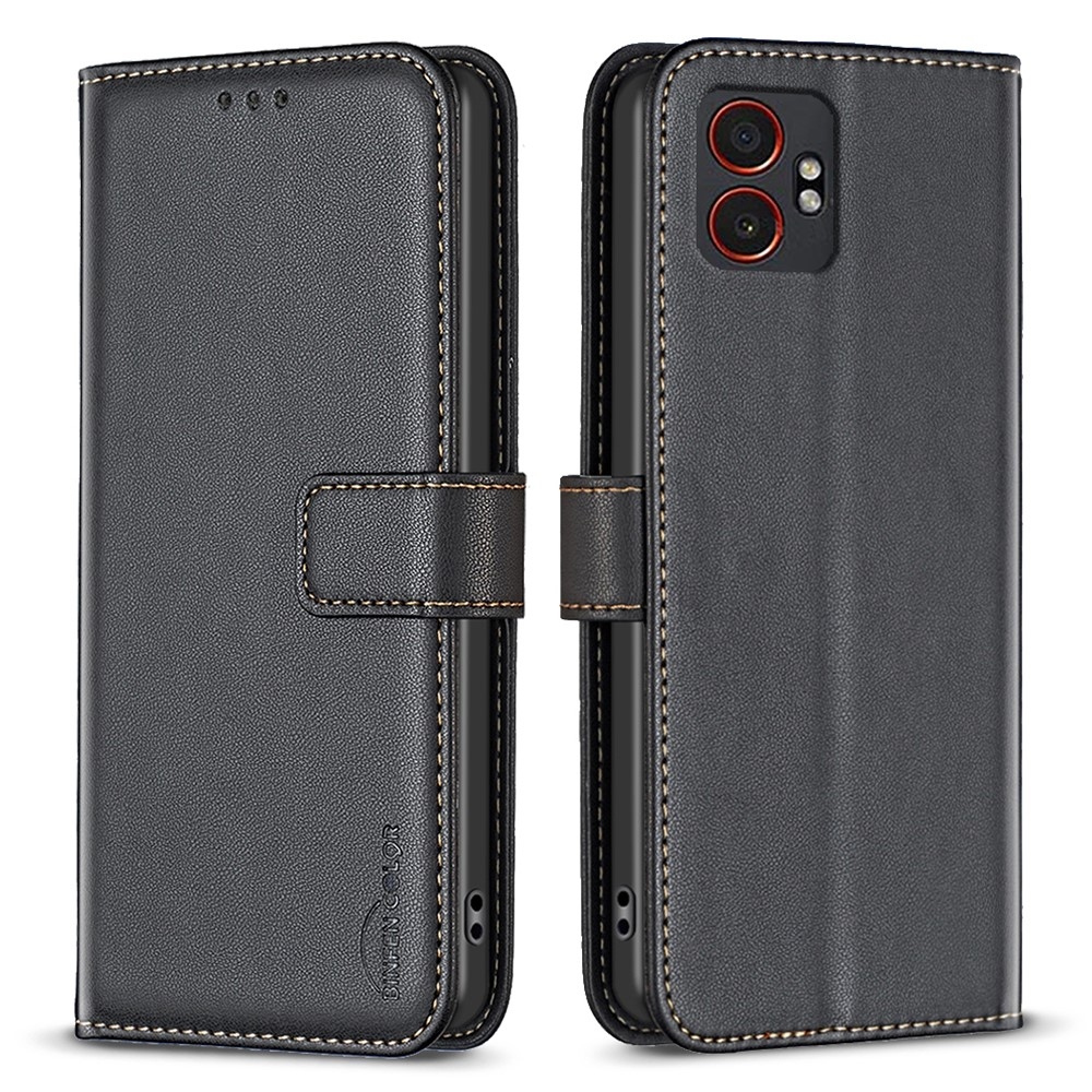 BNF knížkové pouzdro na Samsung Galaxy Xcover 7 Pro - černé