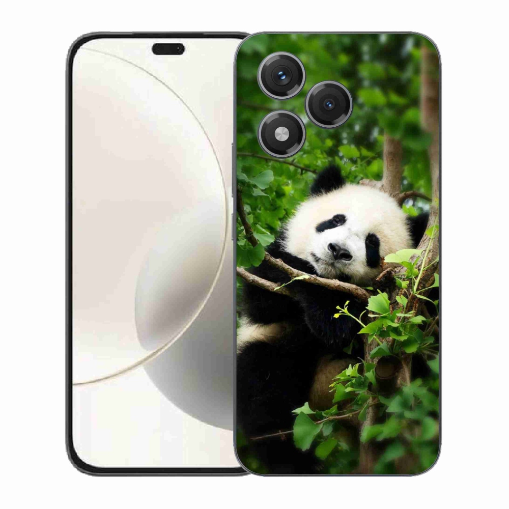 Gelový kryt mmCase na Honor 400 Lite - panda