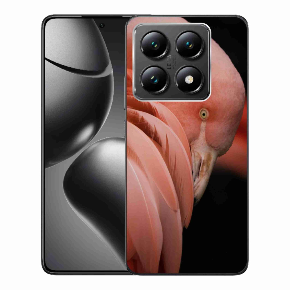 Gelový kryt mmCase na Xiaomi 14T - plameňák 3