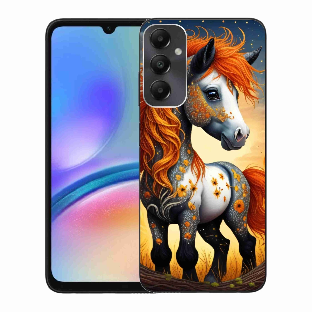 Gelový kryt mmCase na Samsung Galaxy A05s - barevný poník