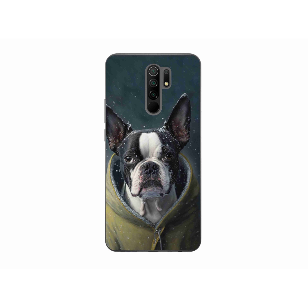 Gelový kryt mmCase na Xiaomi Redmi 9 - buldoček