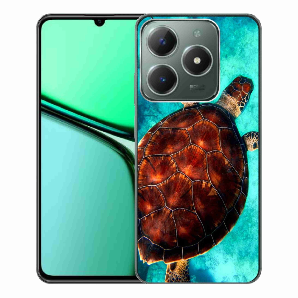 Gelový kryt mmCase na Realme C61 - želva
