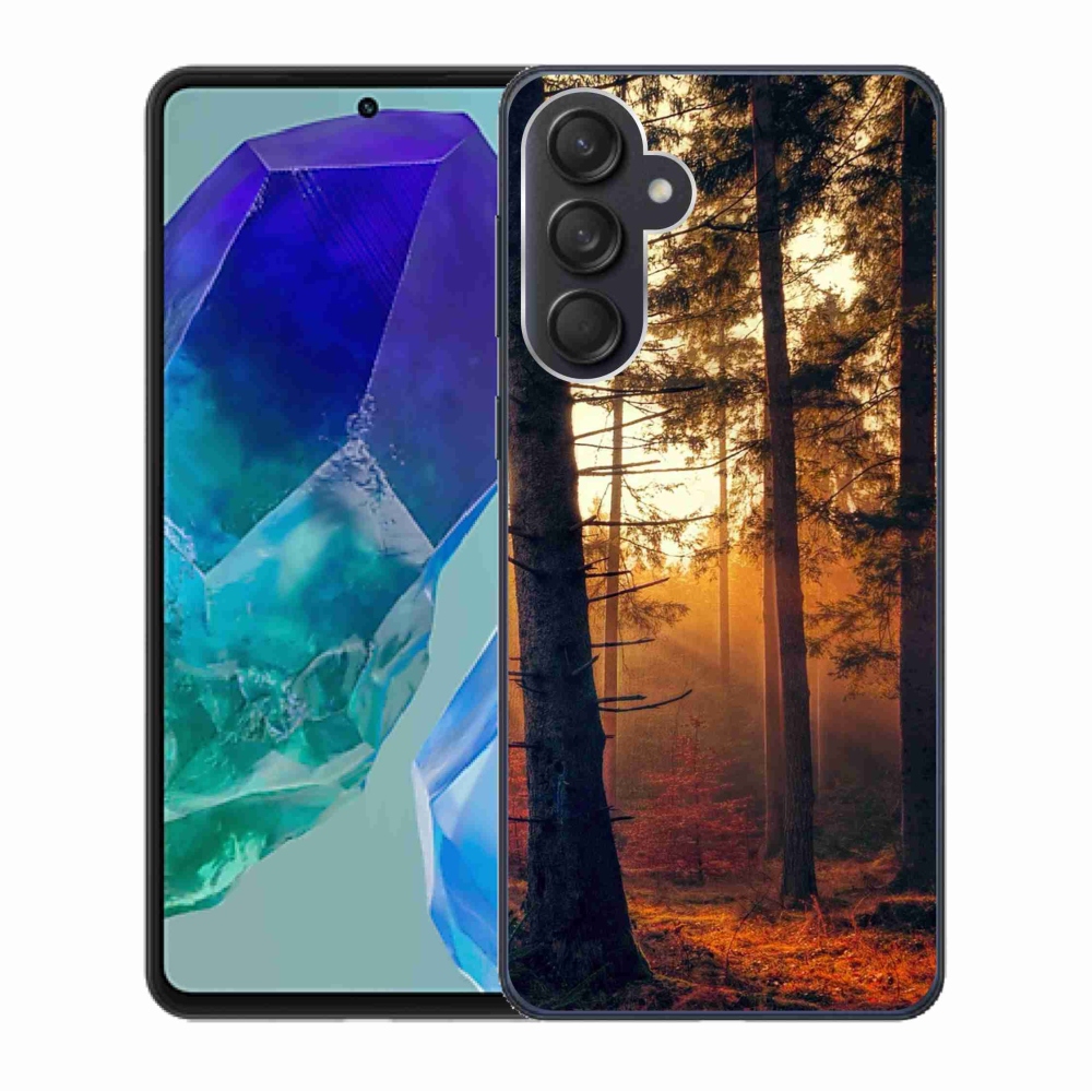 Gelový obal mmCase na Samsung Galaxy M55 5G - les