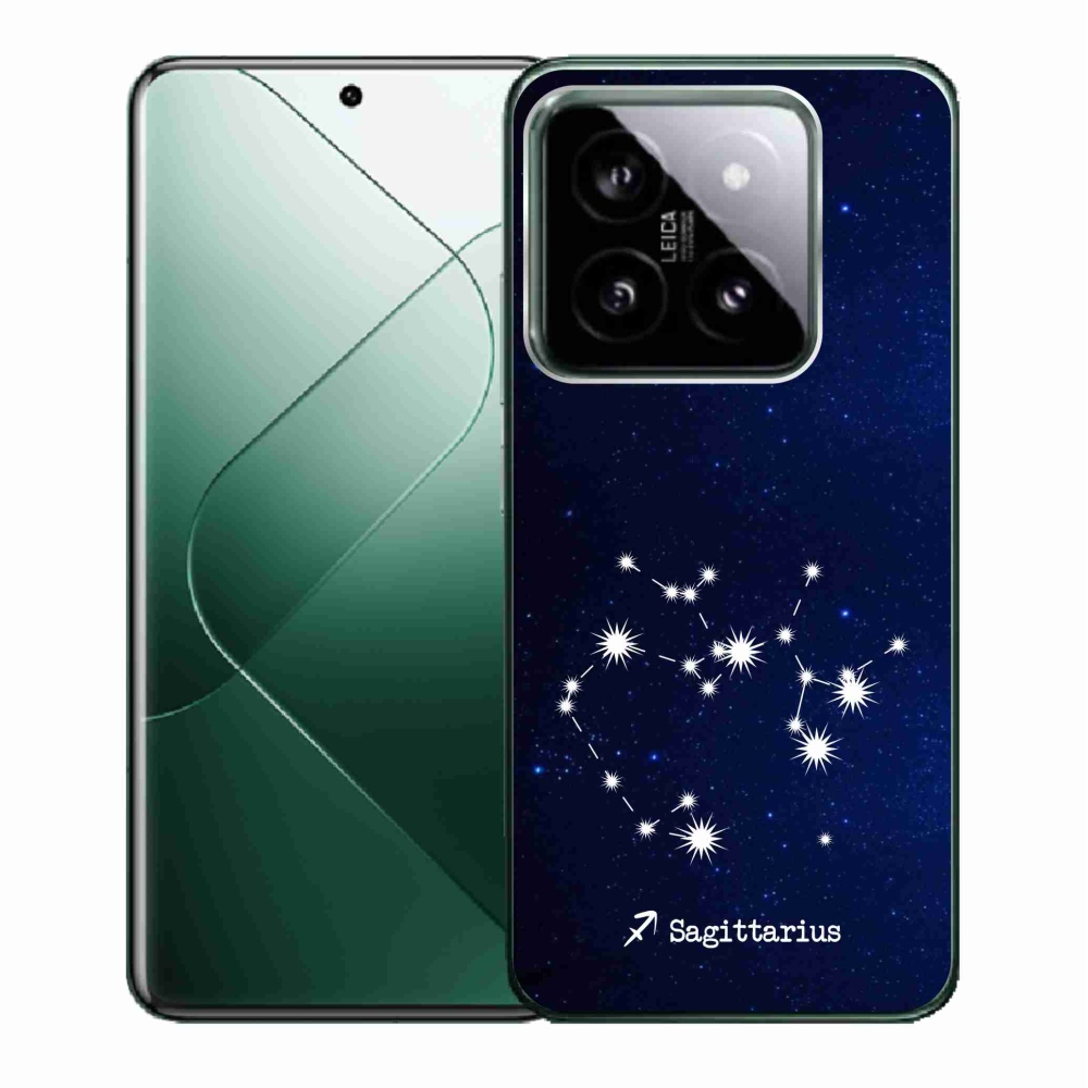 Gelový kryt mmCase na Xiaomi 14 - souhvězdí Střelce