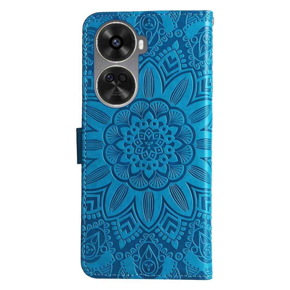 Sunflower knížkové pouzdro na Huawei Nova 12 SE - modré