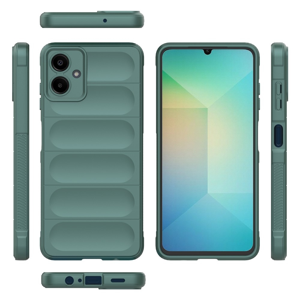 Rugg odolný gelový obal na Samsung Galaxy A06 4G - zelený