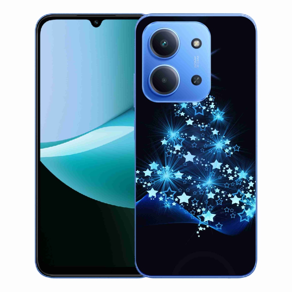 Gelový kryt mmCase na Xiaomi Redmi 15C 4G/5G (173mm) - vánoční stromek