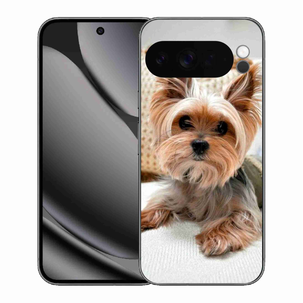 Gelový kryt mmCase na Google Pixel 10 Pro XL - jorkšír 5