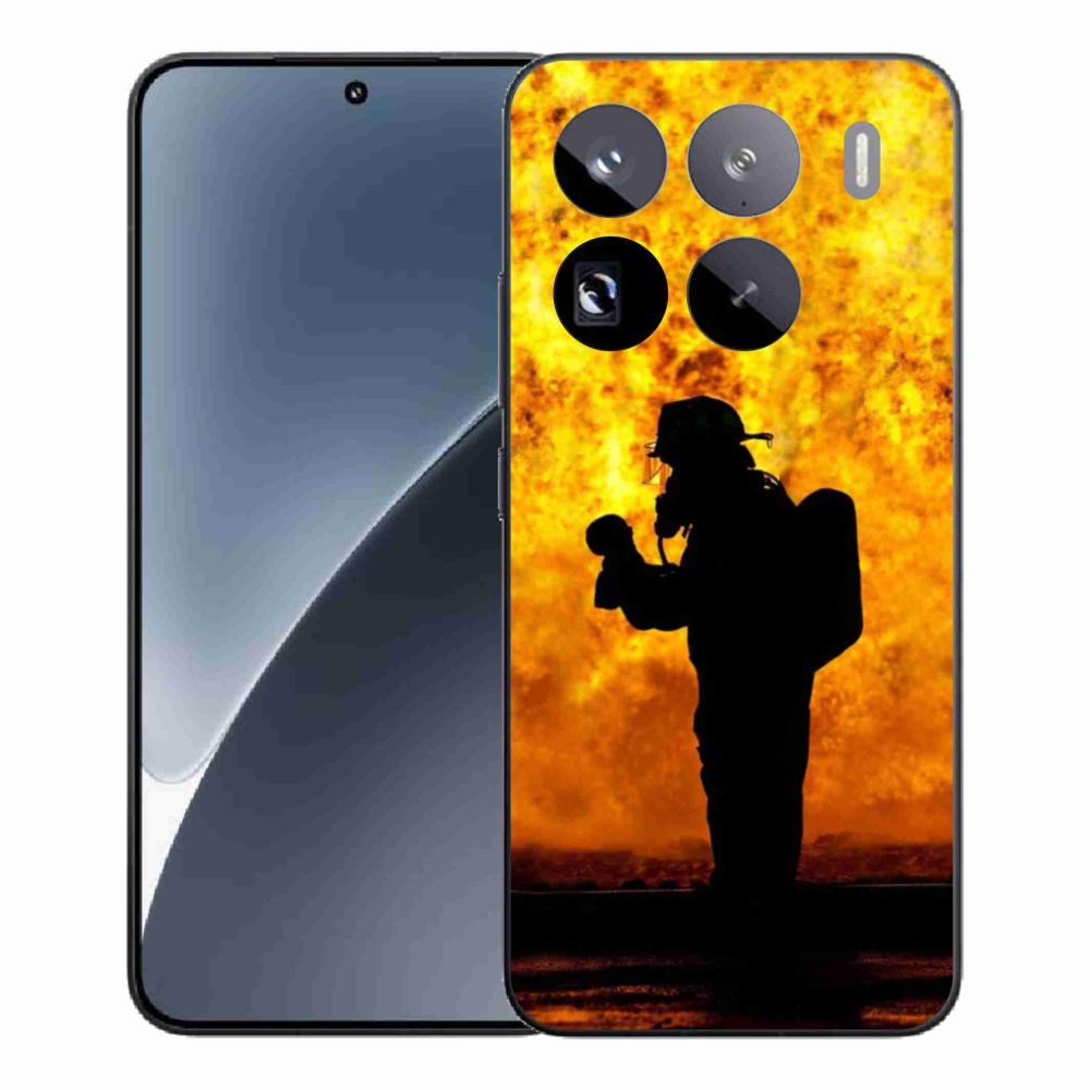 Gelový kryt mmCase na Xiaomi 15 Pro - hasič