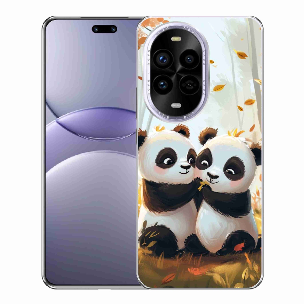 Gelový kryt mmCase na Huawei Nova 13 Pro 5G - pandy