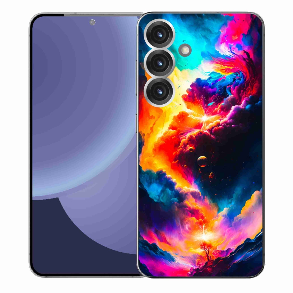 Gelový kryt mmCase na Samsung Galaxy S25+ - abstraktní motiv