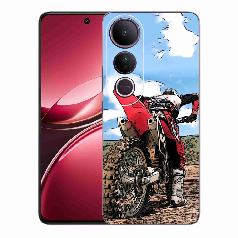 Gelový kryt mmCase na Vivo V50 Lite 4G/5G - moto