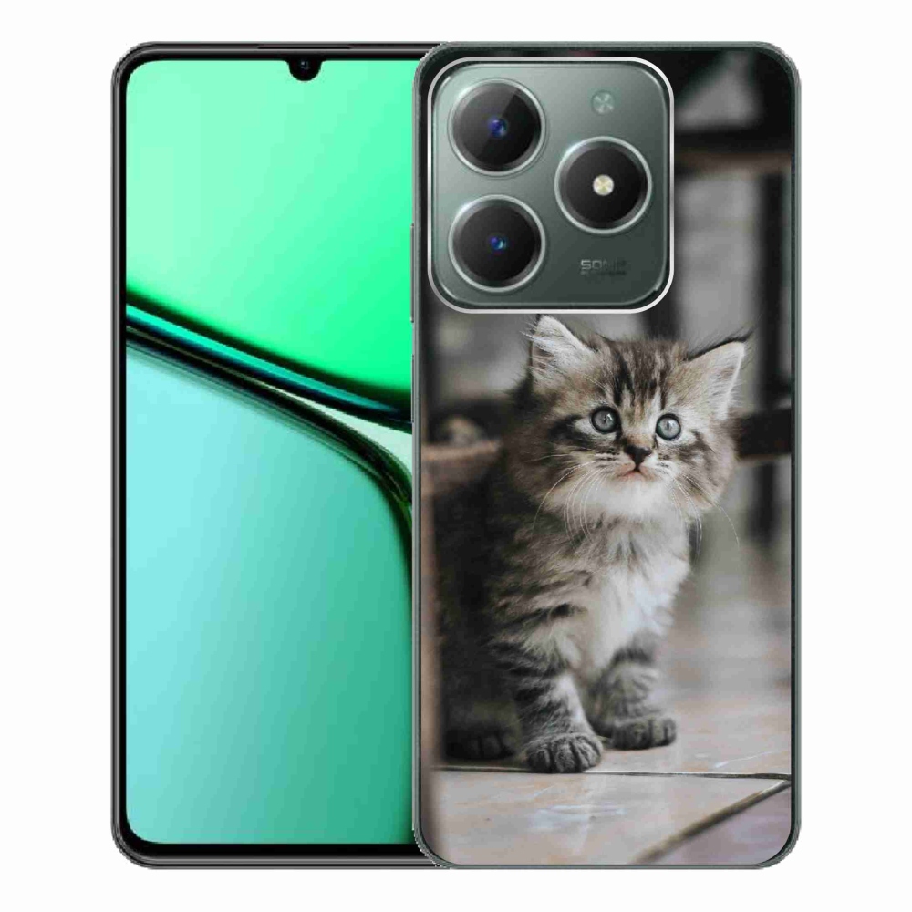 Gelový kryt mmCase na Realme C61 - koťátko