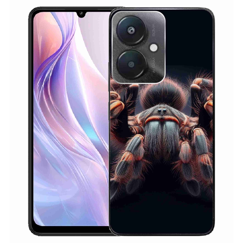 Gelový kryt mmCase na Xiaomi Redmi 13C 5G - tarantule