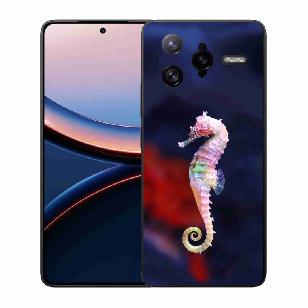 Gelový kryt mmCase na Xiaomi Poco F7 Ultra - mořský koník