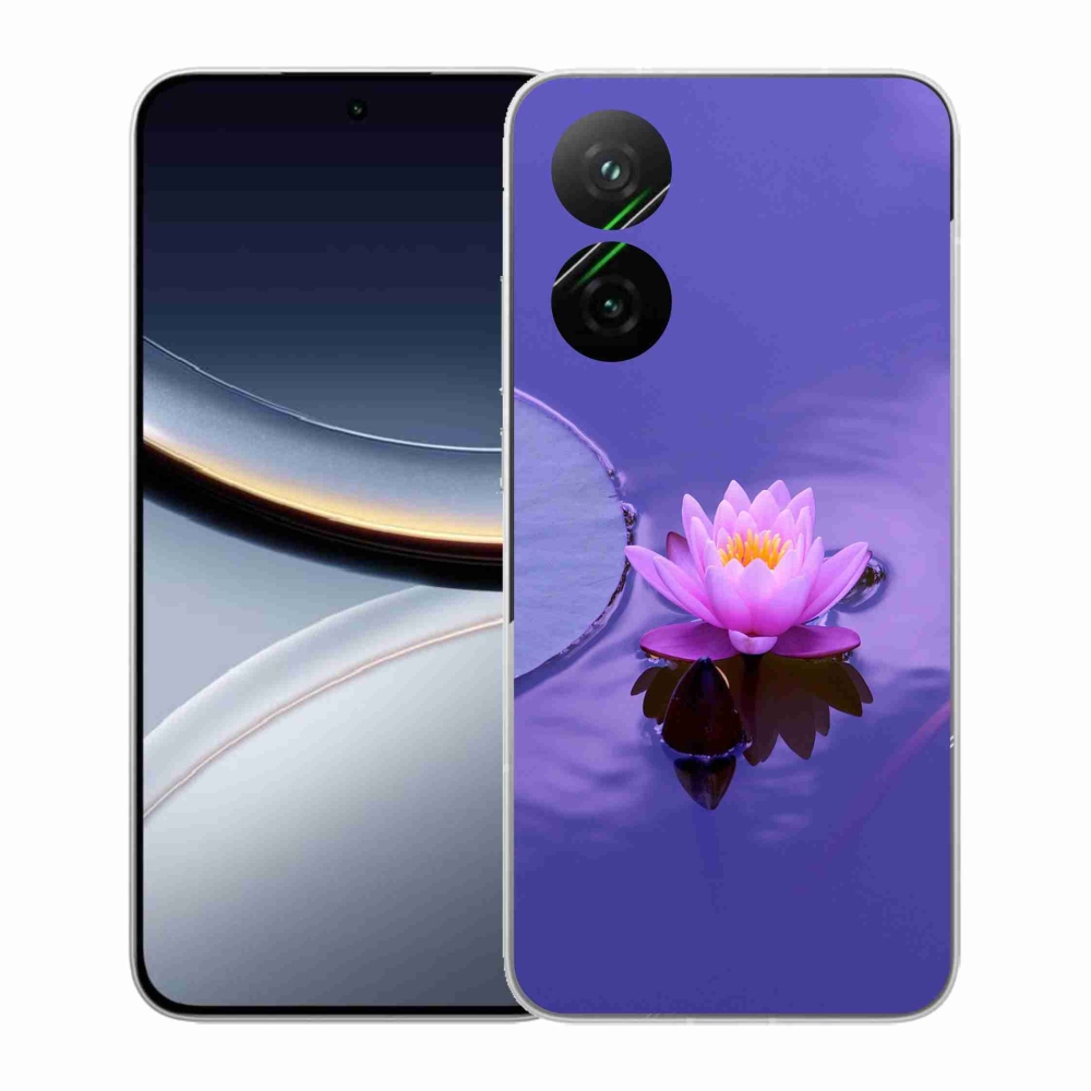 Gelový kryt mmCase na Xiaomi Poco F7 5G - květ na hladině